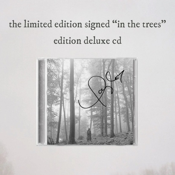 NEW Taylor Swift SIGNED Folklore CD - Picture 6 of 7